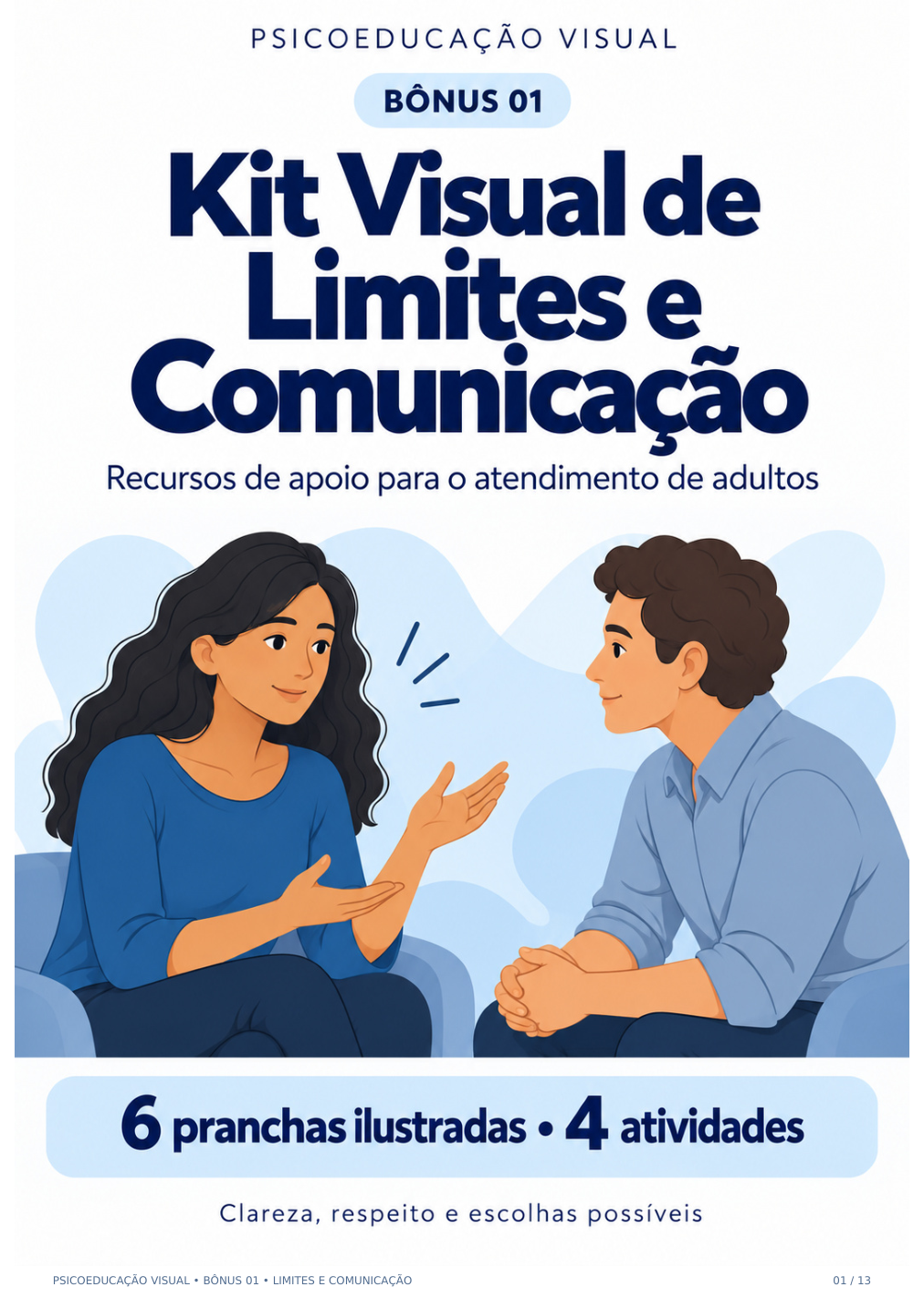 Capa do Kit Visual de Limites e Comunicação