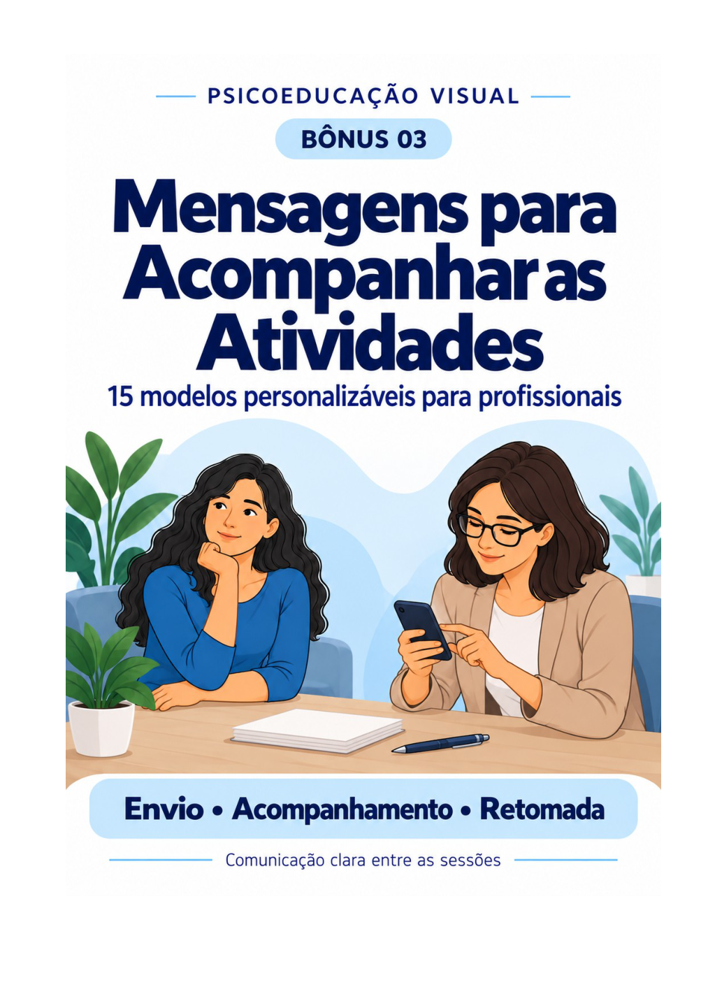 Capa de Mensagens para Acompanhar as Atividades